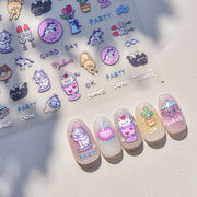 365nails: "Fofo Panda Kawaii" – Adesivos para unhas