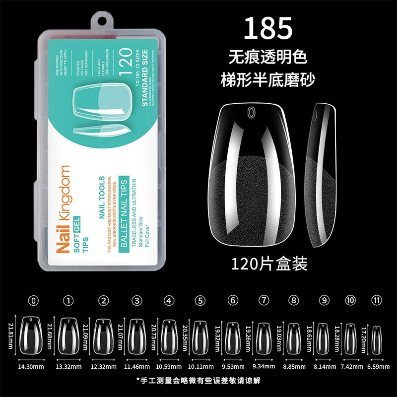 365nails 120PCS Soft Gel Nail Tips | Factory Direct with Small MOQ, Full Size Range