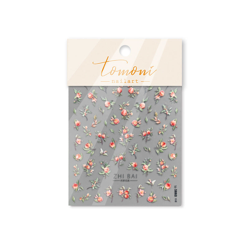 365nails: "Delicate Pink Rosebud" – nail art stickers
