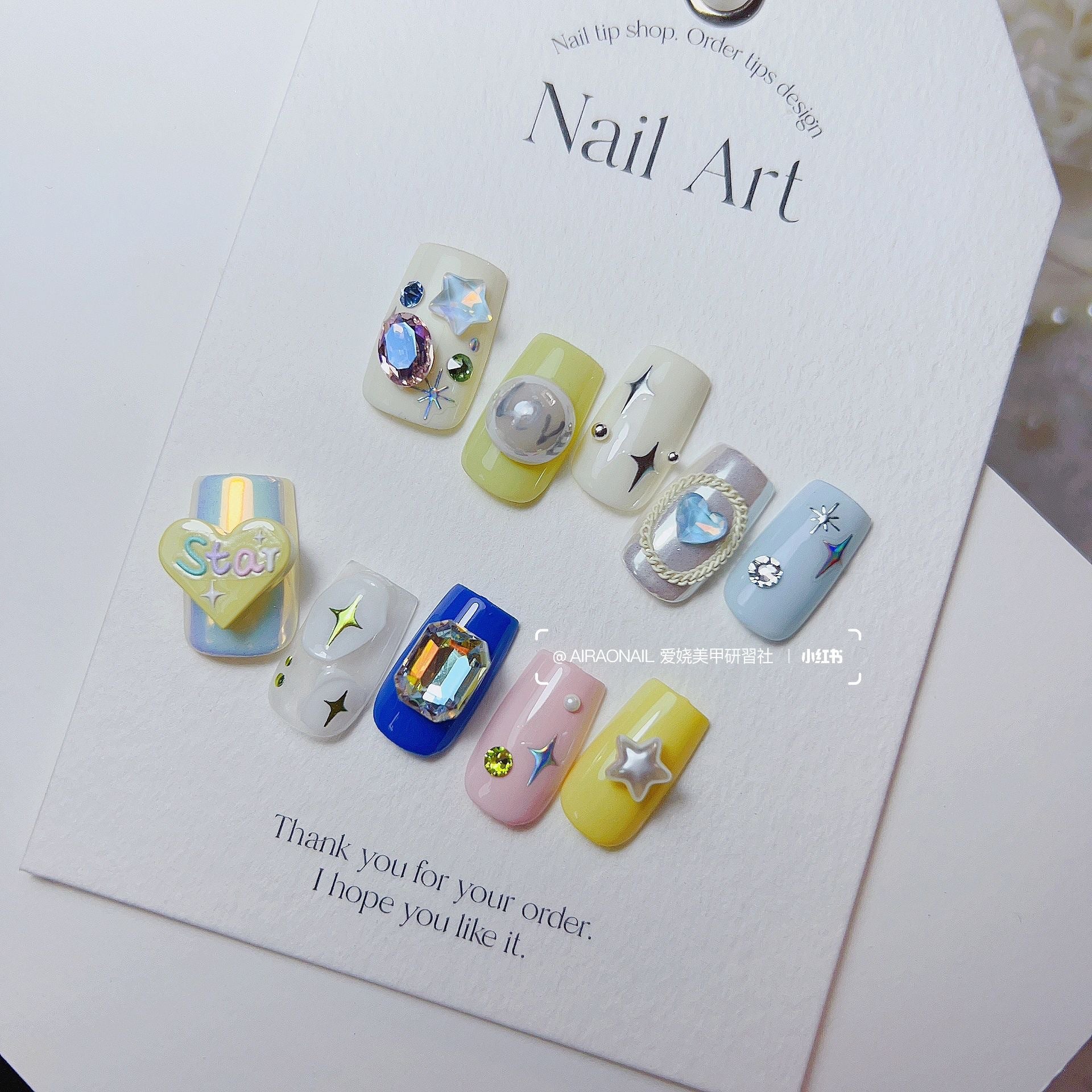 365nails: "holographic silver star sparkle" – Nail Art Stickers