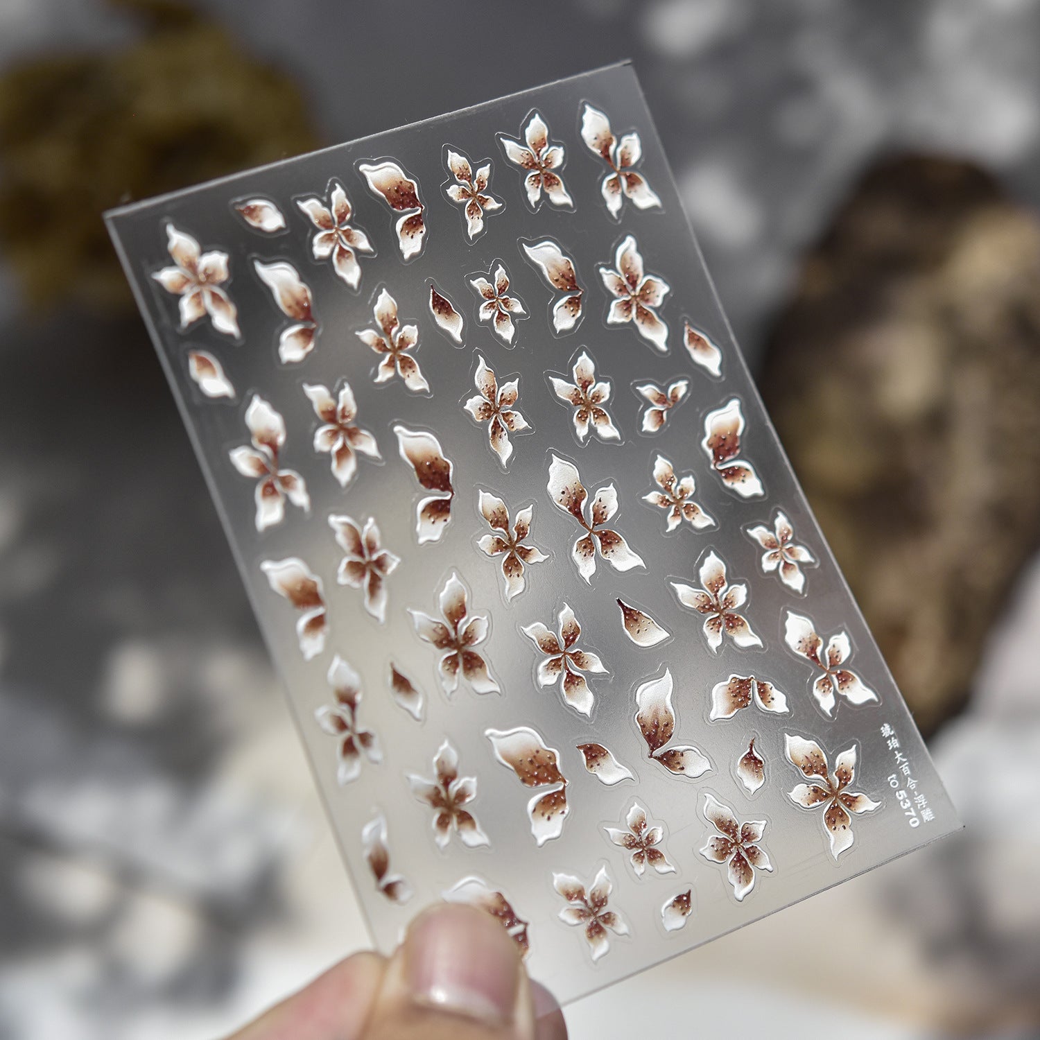 Sweet Cherry Bow: "Retro Cherry" – 3D Embossed Nail Sticker