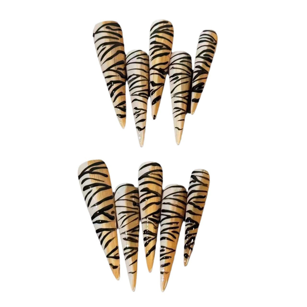 Extra Long 5.5cm Stiletto Press-On Nails Collection | Dozens of Styles | Reusable & Ready to Wear