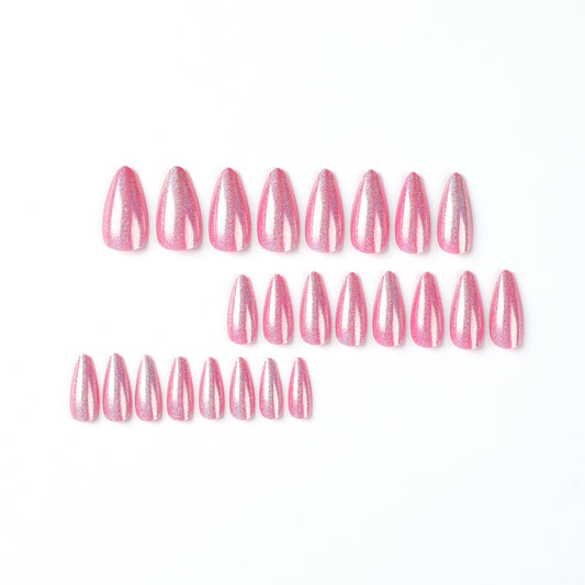 press on nails pads Aurora glitter powder nails patches press on nails pads wholesale nails pads wholesale nails products nails｜365nails