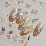 365nails: "Holographic Crystal Butterfly" – Nail Art Stickers