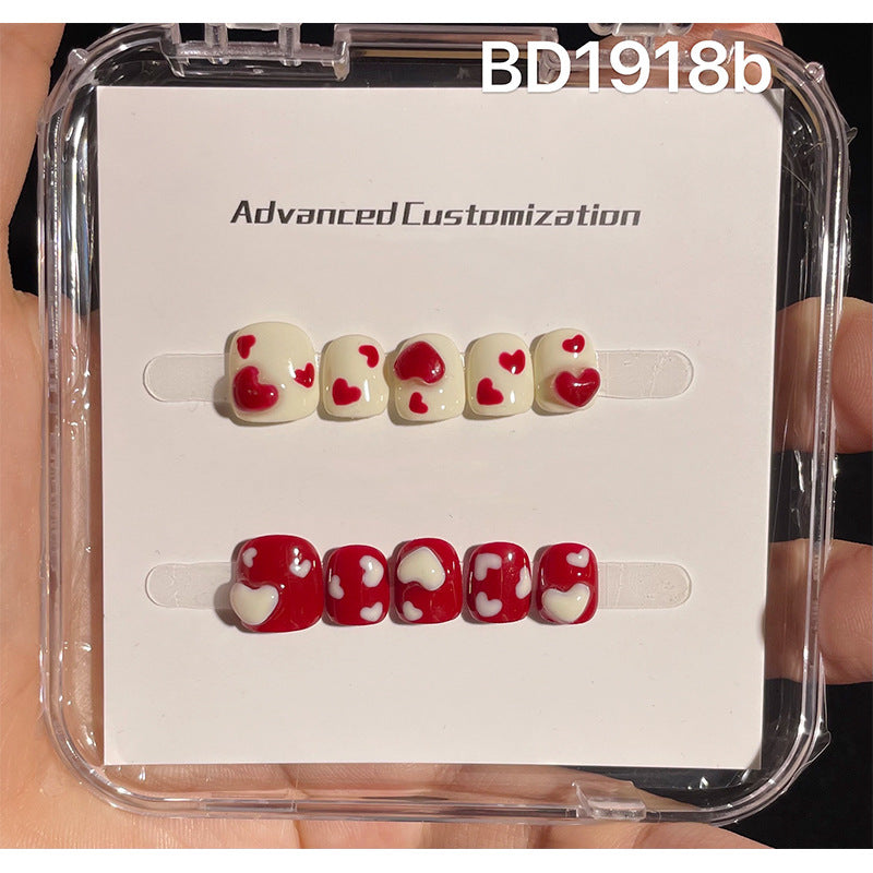 甜美卡通糖果兒童穿戴甲綜合套組