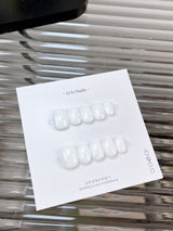 The Essential Solids | Short Round Cute | Handmade Press-on Nails