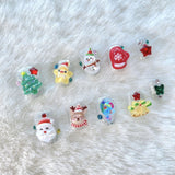 Christmas Collection Handmade press-on nails New Year