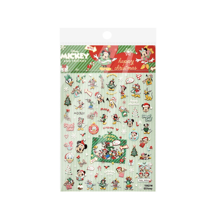 365nails: "Disney Mickey Christmas" – nail art stickers