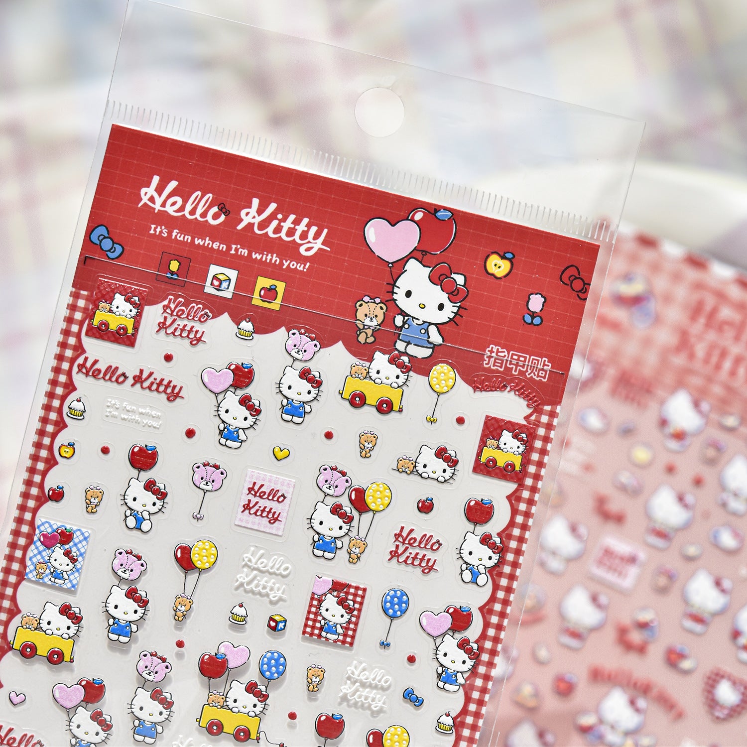 Hello Kitty Nail Stickers – Official Licensed Kawaii Collection