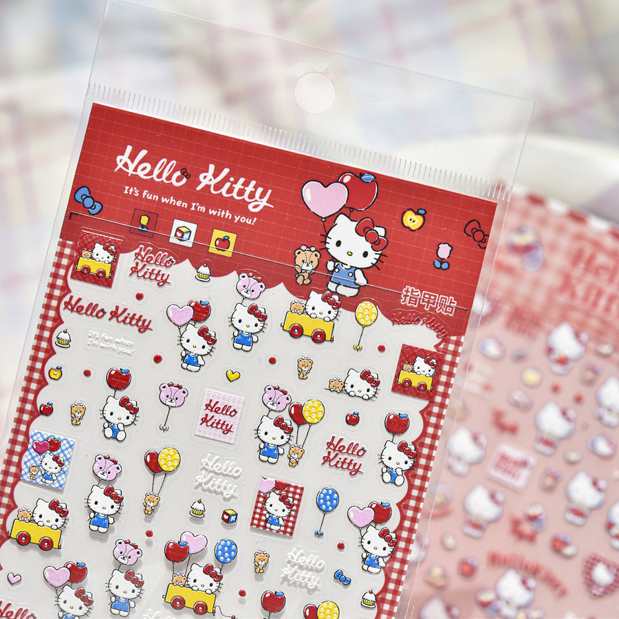 Hello Kitty Nail Stickers – Official Licensed Kawaii Collection