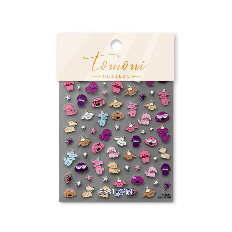 Jelly Potato Bear – Cute Jelly Nail Art Set