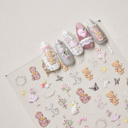 365nails: "peter rabbit garden" – Nail Art Stickers
