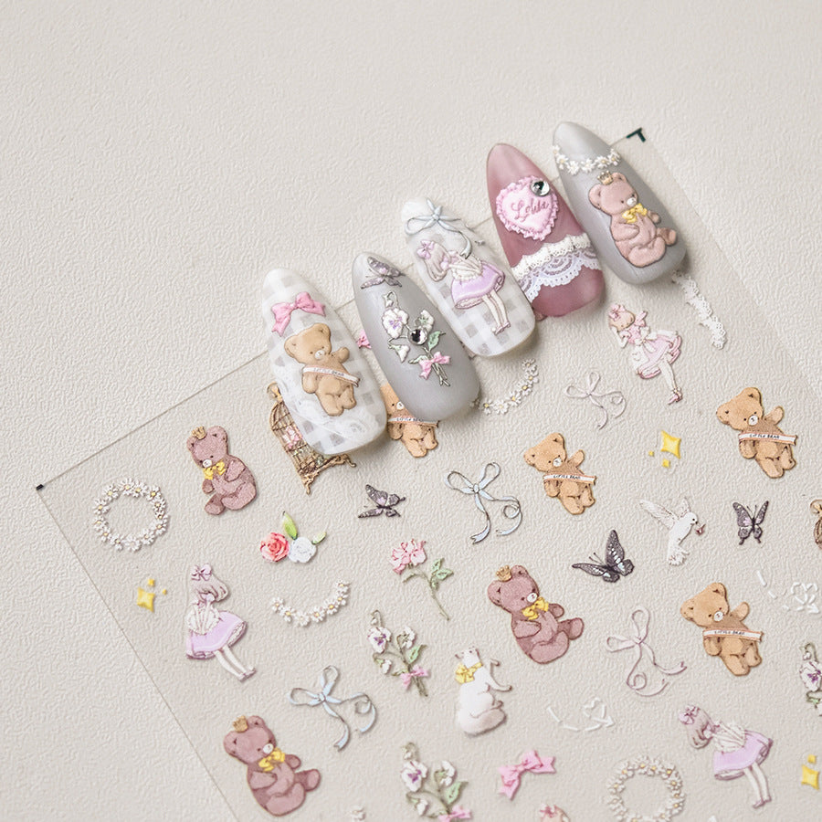 365nails: "peter rabbit garden" – Nail Art Stickers