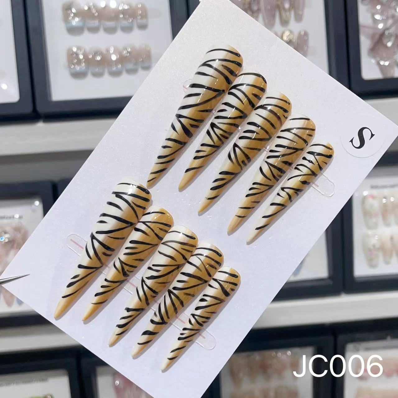 Extra Long 5.5cm Stiletto Press-On Nails Collection | Dozens of Styles | Reusable & Ready to Wear