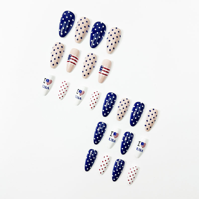 365nails: "I Love USA"