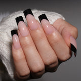 Nail Tips hot-selling nail pieces Frosted French, no-carving and grinding nail patches Prefabricated nail 120 pieces False nail wholesale