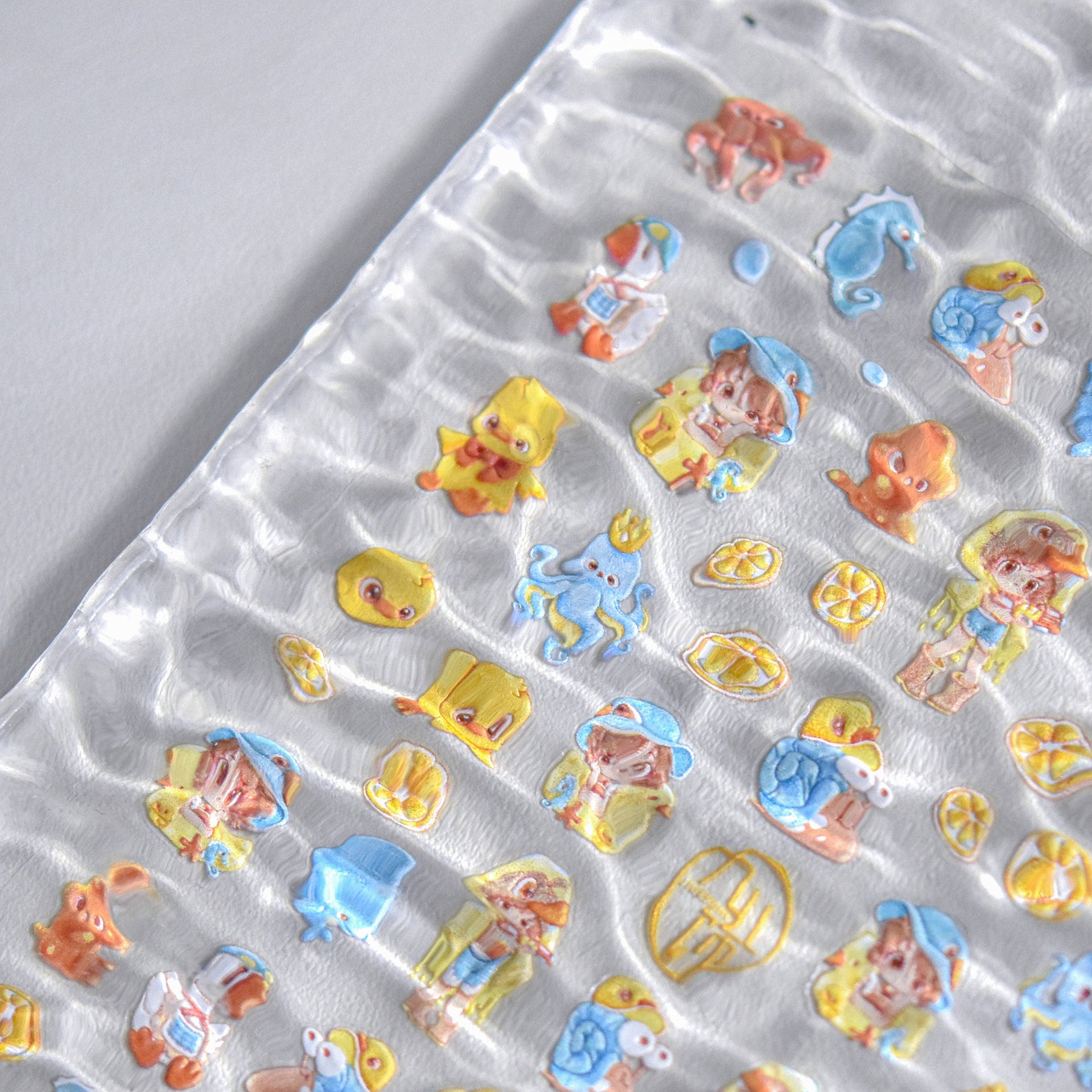Coleção Fada Holográfica: "Fada de Cristal" – Adesivo 3D de Cristal para Unhas