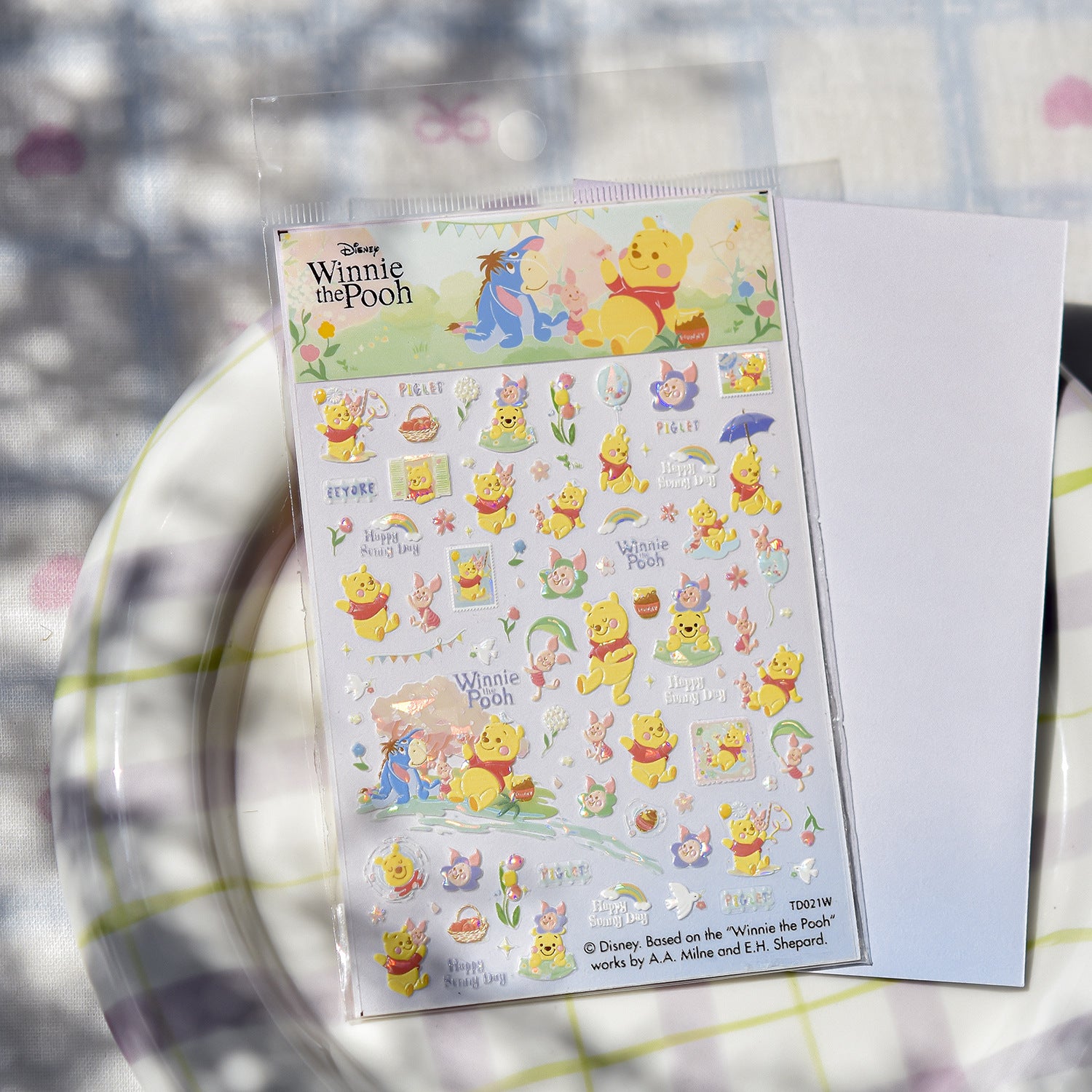 Winnie the Pooh: "Hundred Acre Wood" – 3D Embossed Sticker