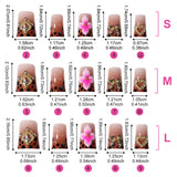 New duck bill nail wearing candy color lollipop duck bill shape  foreign trade hot nail press on nails