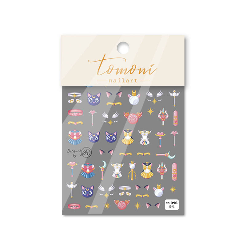 365nails: "Magical Sakura Girl" – nail art stickers