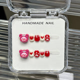 Sweet Cartoon Candy Kids Press On Nails Assorted Set