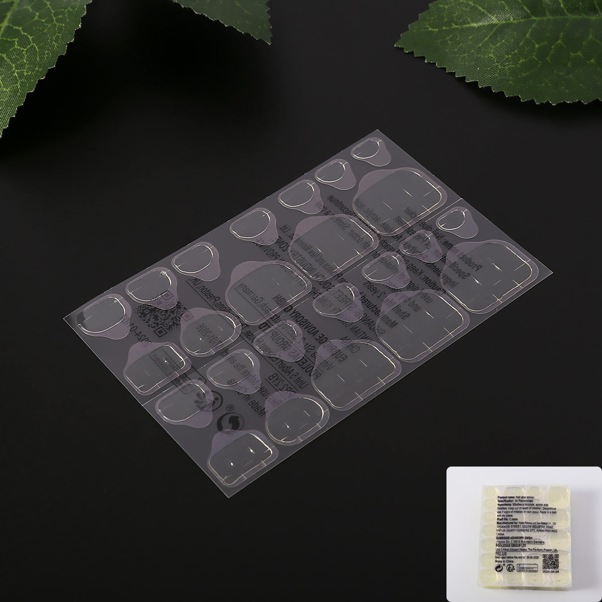 穿戴甲專用果凍黏著貼片 | 50pcs