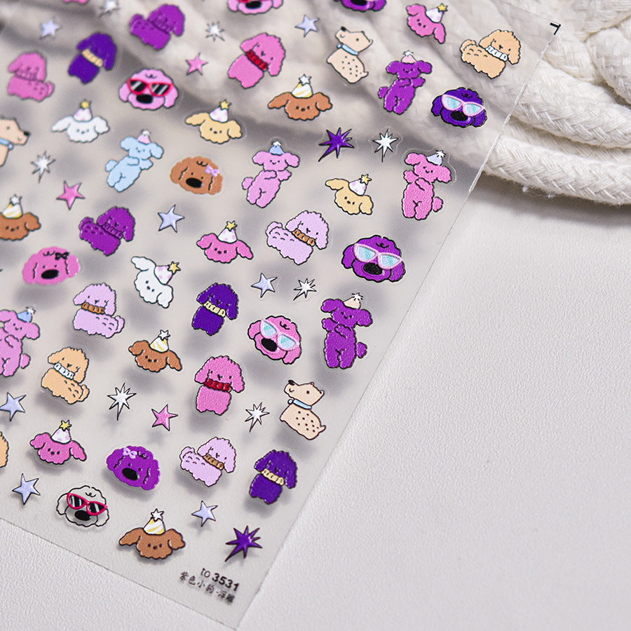 Jelly Potato Bear – Cute Jelly Nail Art Set