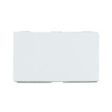 Nail Tips nail pads are light and seamless 504 pieces of porcelain white boxed semi-matte, free of engraving and grinding, press on nails pads, patches, fake nails.