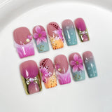 Sunrise Bloom Series Press-On Nails