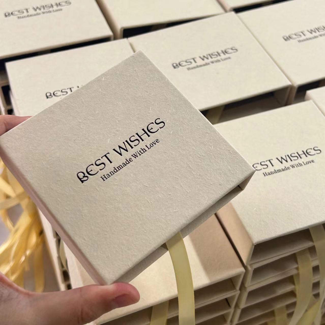 Premium Press‑On Nail Drawer Box – Elegant PE Pull‑Out Packaging Box