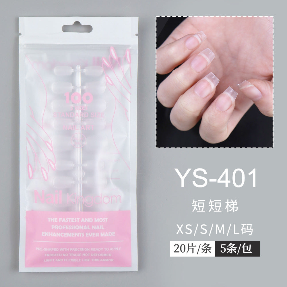 365nails 100PCS Matte Nail Tips | 10 Shapes XS/S/M/L Sizes for Press-On Customization