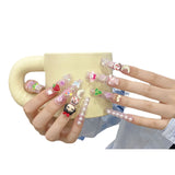 Pure handmade press on nails   nail art fake nails beauty | 365nails