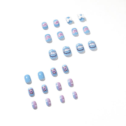 Dream Sweetheart Bear Press on  Finished Fake Nail   Nail  Removable Nail  Factory Sales｜365nails