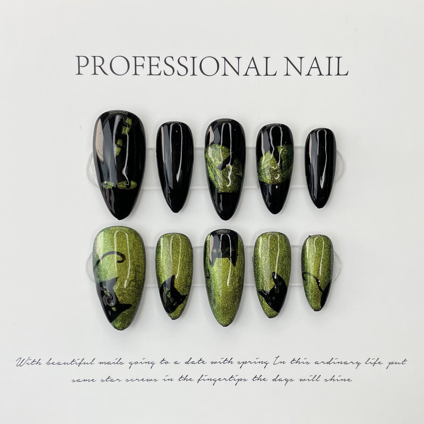 Halloween Wear Nail Art Halloween Nail fake nails Finished Product | 365nails
