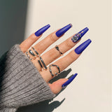 Manicure clareadora azul royal série diamante completa fornecimento direto atacado atacado ｜ 365nails