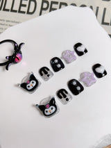 Children's special cute cartoon nail art 3-12 years old girls and children nail art film