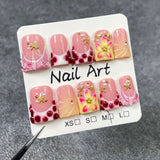 Sunset Petal Series Press-On Nails