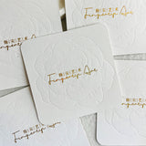 Square Minimal Display Cards for Handmade Press On Nails (MOQ=50)