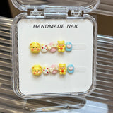 Cute Cartoon Kids Press On Nails Collection
