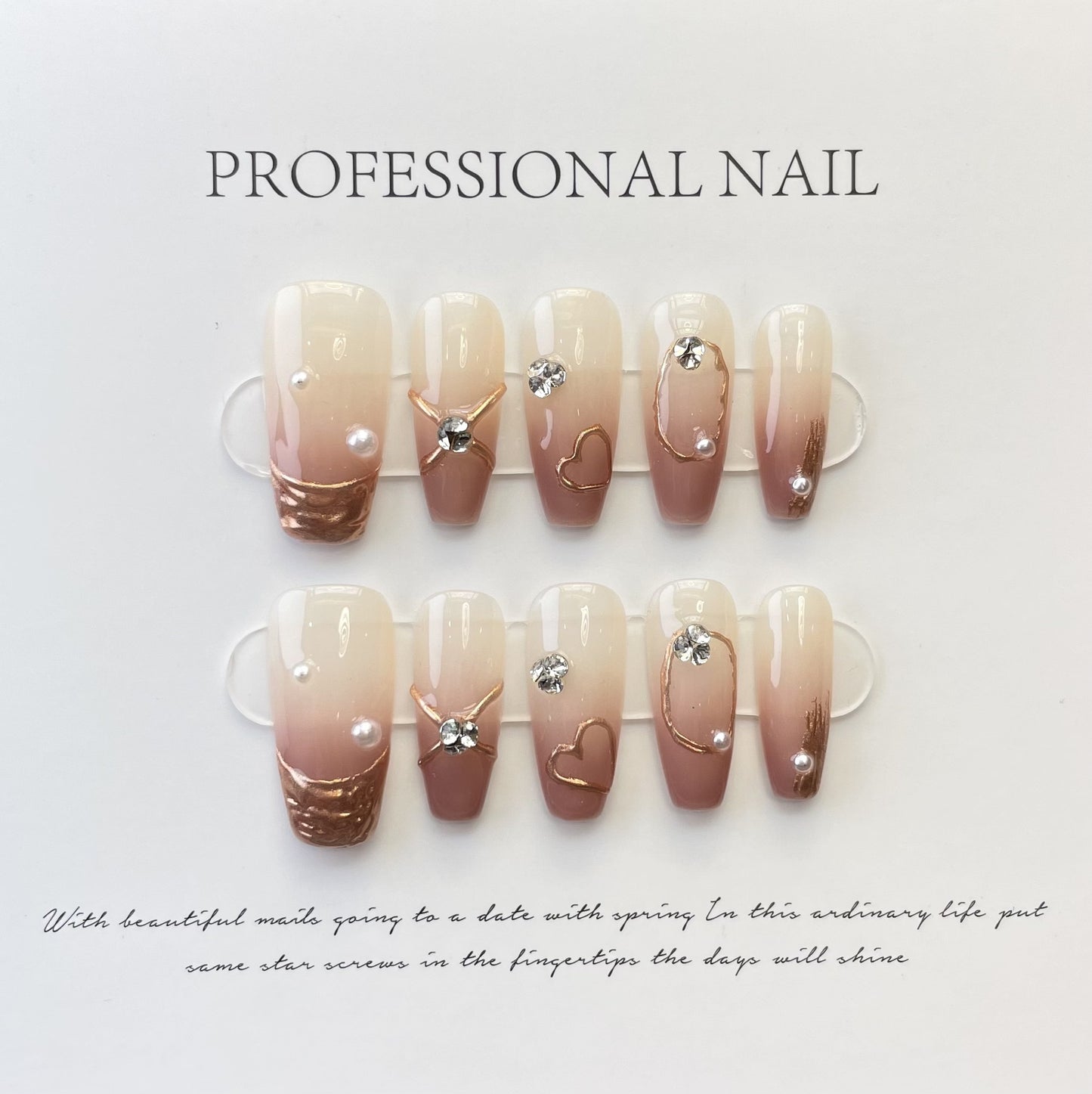 Mixed Elegant Short Medium Long Press On Nail Collection