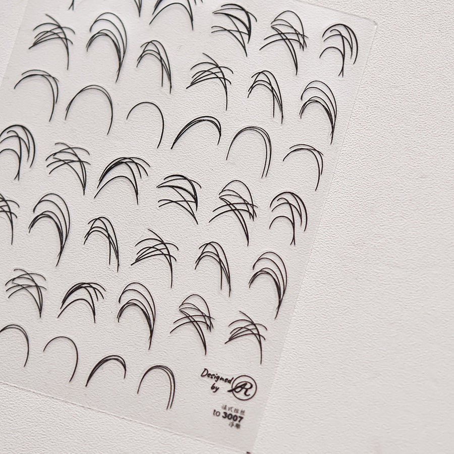 White French Curve – Minimalist Elegant Nail Art Set