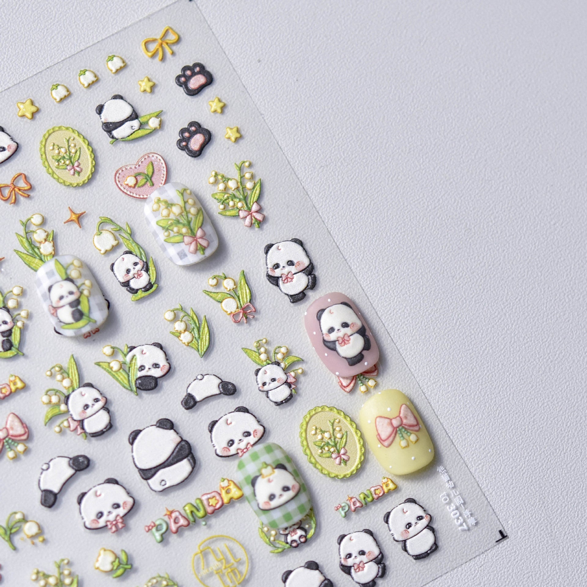 365nails: "kawaii animal friends sweet mix" – Adesivos para unhas