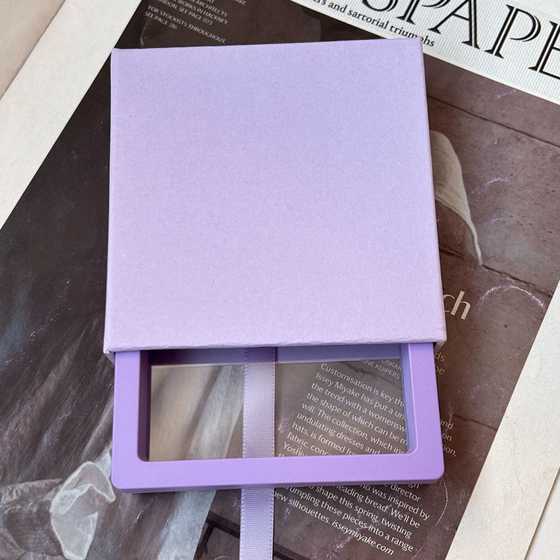 Premium Press‑On Nail Drawer Box – Elegant PE Pull‑Out Packaging Box