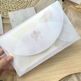 Frosted Translucent Envelope – Sulphate Paper Packaging Bag for Press‑On Nails and Gifts