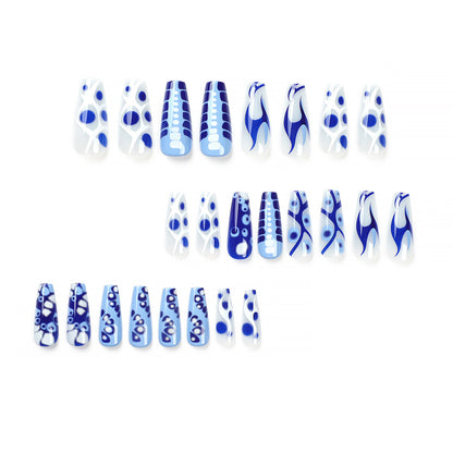 French nail piece, special nail art for wearing nail,  ballet nail piece, fake nail nail sticker nail art piece｜365nails