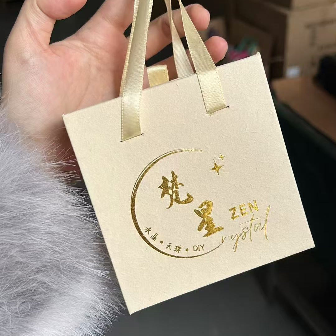 豪華手提包風抽屜盒（適用穿戴甲，優雅禮品包裝）