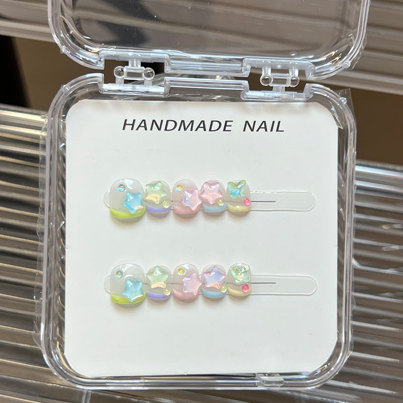 Sweet Cartoon Candy Kids Press On Nails Assorted Set