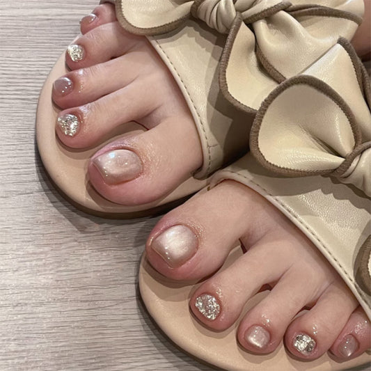 cat eye flash wears nail and foot nail glitter powder sequins foot manicure  hot-selling toenail and foot nail wholesale｜365nails