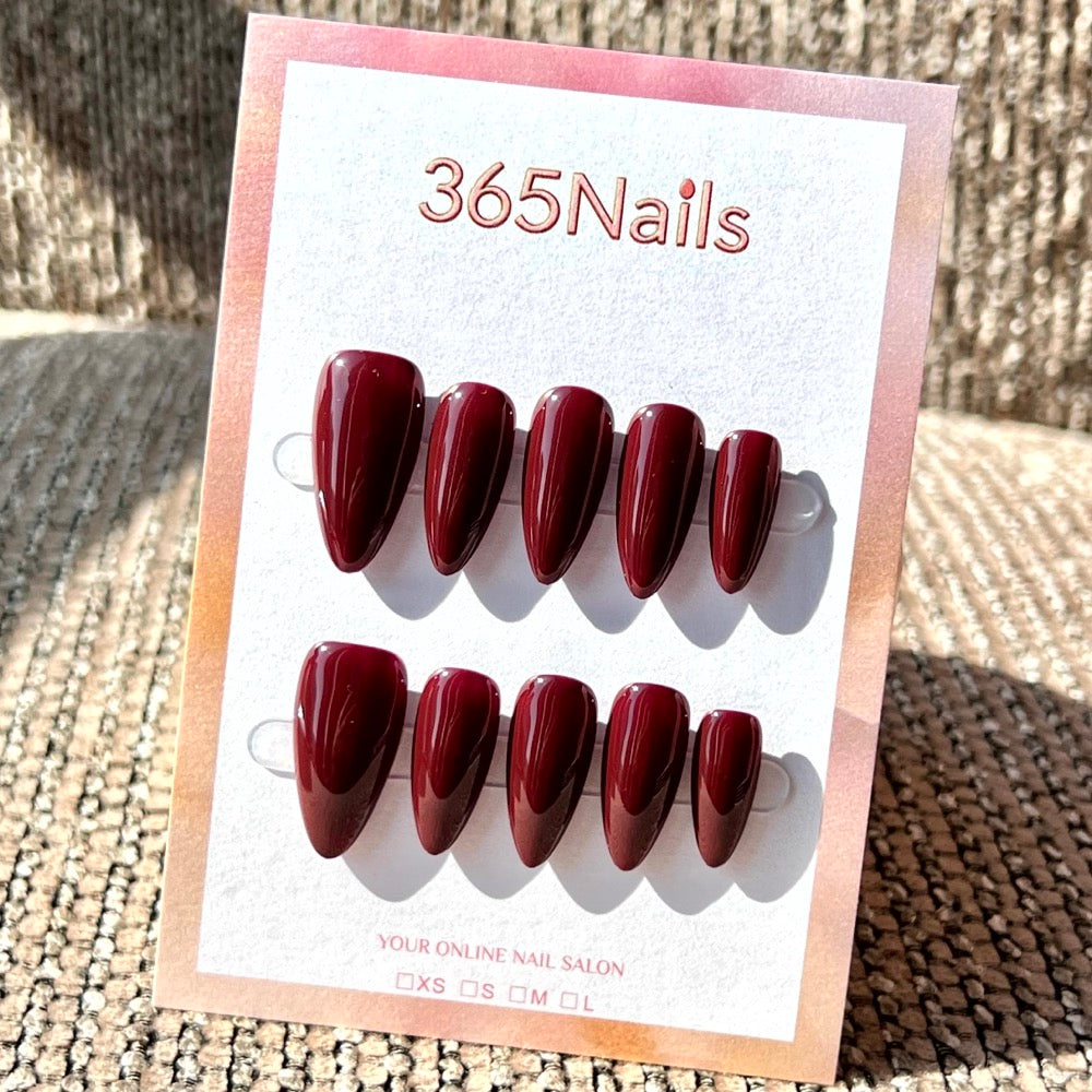 20 Colors Mega Palette - Premium Solid Handmade Nails (8 Shapes Available)