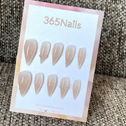 Barely Blushed - Minimal Nude Press-On Nails